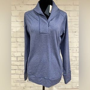 BN Cutter & Buck DryTec Women’s Small Stretchy Zipper Pullover